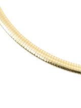 14K Gold Omega Chain Fine Jewelry arcadeshops.com