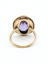 Oval Cut Amethyst 14K Ring Fine Jewelry arcadeshops.com