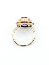 Oval Cut Amethyst 14K Ring Fine Jewelry arcadeshops.com