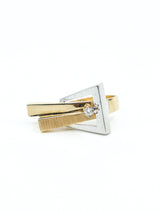 14K Yellow and White Gold Modernist Style Ring Fine Jewelry arcadeshops.com