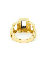 14K and Diamond Geometric Band Ring Fine Jewelry arcadeshops.com