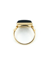 10K Antique Onyx Ring Fine Jewelry arcadeshops.com