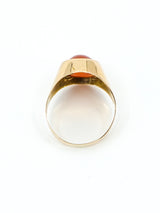 14K Carnelian Signet Ring Fine Jewelry arcadeshops.com