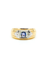 14K Deco Style Sapphire Band Fine Jewelry arcadeshops.com