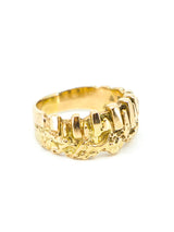14K Modernist Nugget Style Ring Fine Jewelry arcadeshops.com