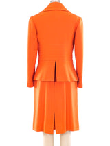 Pierre Cardin Tangerine Wool Suit Suit arcadeshops.com