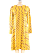 Rudi Gernreich Check Pattern Knit Dress Dress arcadeshops.com