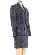 Gianni Versace Leopard Printed Suit Suit arcadeshops.com