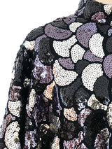 Sequin Embellished Kimono Sleeve Dress Dress arcadeshops.com