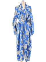 Metallic Floral Brocade Kimono Jacket arcadeshops.com