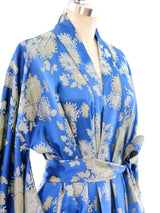 Metallic Floral Brocade Kimono Jacket arcadeshops.com