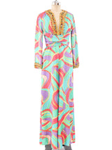 Oscar de la Renta Quilted Jumpsuit Suit arcadeshops.com