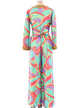 Oscar de la Renta Quilted Jumpsuit Suit arcadeshops.com