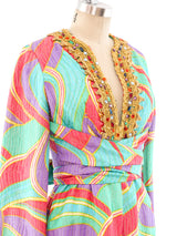 Oscar de la Renta Quilted Jumpsuit Suit arcadeshops.com