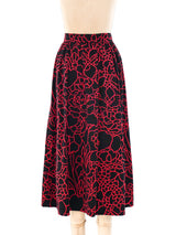 Chanel Printed Silk Ensemble Suit arcadeshops.com