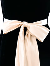 Valentino Strapless Velvet Tuxedo Dress Dress arcadeshops.com