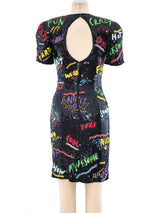 Sequin Embellished Novelty Dress Dress arcadeshops.com