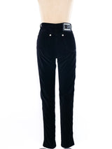 Gianni Versace Velvet Pants Bottom arcadeshops.com
