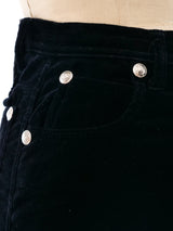 Gianni Versace Velvet Pants Bottom arcadeshops.com