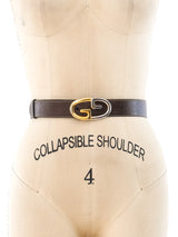 Gucci Brown Leather Belt Accessory arcadeshops.com