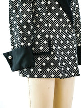 Sarmi Metallic Dot Jacket Jacket arcadeshops.com