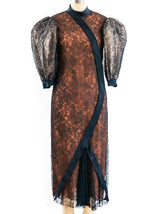 Stavropoulos Puff Sleeve Lace Dress Dress arcadeshops.com