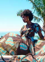 Nina Ricci Silk Chiffon Printed Dress Dress arcadeshops.com