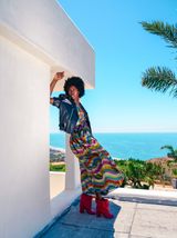 Short Sleeved Leather Motorcycle Jacket Jacket arcadeshops.com