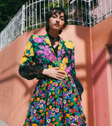 Givenchy Couture Floral Cropped Jacket Jacket arcadeshops.com