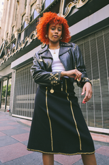 Moschino Live To Love Motorcycle Jacket Jacket arcadeshops.com