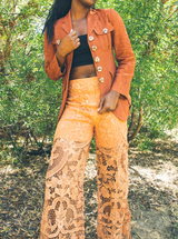 Romeo Gigli Linen Safari Jacket Jacket arcadeshops.com