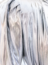 Metallic Silver Lame Suit Suit arcadeshops.com