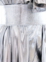 Metallic Silver Lame Suit Suit arcadeshops.com