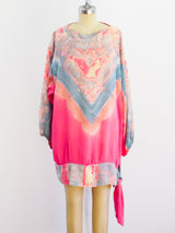 Tie-Dyed Tunic Dress Dress arcadeshops.com