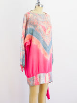 Tie-Dyed Tunic Dress Dress arcadeshops.com