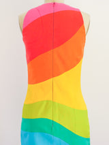Rainbow Linen Tank Dress Dress arcadeshops.com