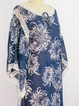 Christian Dior Floral Lounging Tunic Dress arcadeshops.com