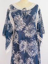 Christian Dior Floral Lounging Tunic Dress arcadeshops.com