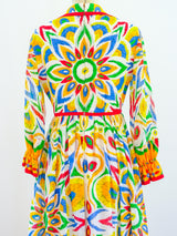 Oscar De La Renta Floral Dress Dress arcadeshops.com