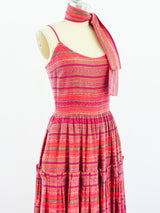 Lanvin Cotton Ikat Dress Dress arcadeshops.com