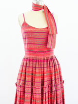 Lanvin Cotton Ikat Dress Dress arcadeshops.com