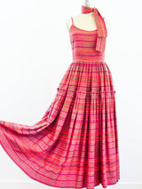 Lanvin Cotton Ikat Dress Dress arcadeshops.com
