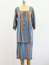 Givenchy Striped Cotton Ensemble Two Piece arcadeshops.com