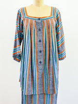 Givenchy Striped Cotton Ensemble Two Piece arcadeshops.com