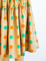 Yves Saint Laurent Polka Dot Skirt Skirt arcadeshops.com