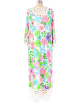 Lilly Pulitzer Floral Printed Caftan Dress arcadeshops.com