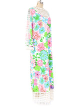 Lilly Pulitzer Floral Printed Caftan Dress arcadeshops.com