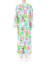 Lilly Pulitzer Floral Printed Caftan Dress arcadeshops.com