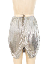 Anthony Ferrara Ruched Chainmail Mini Skirt Bottom arcadeshops.com