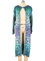Mali Firenze Embroidered Knit Duster Jacket arcadeshops.com